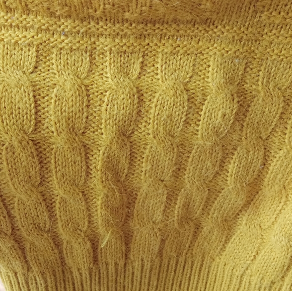 Vintage Italian Woollen Boxy Knitted Sweater Cardigan Shrug - Picture 8 of 11